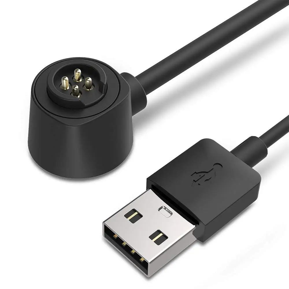 Cargador de reloj inteligente para Polar M600/Loop 2, Cable de carga rápida, sincronización de datos USB, 100cm/3,3 pies, magnético