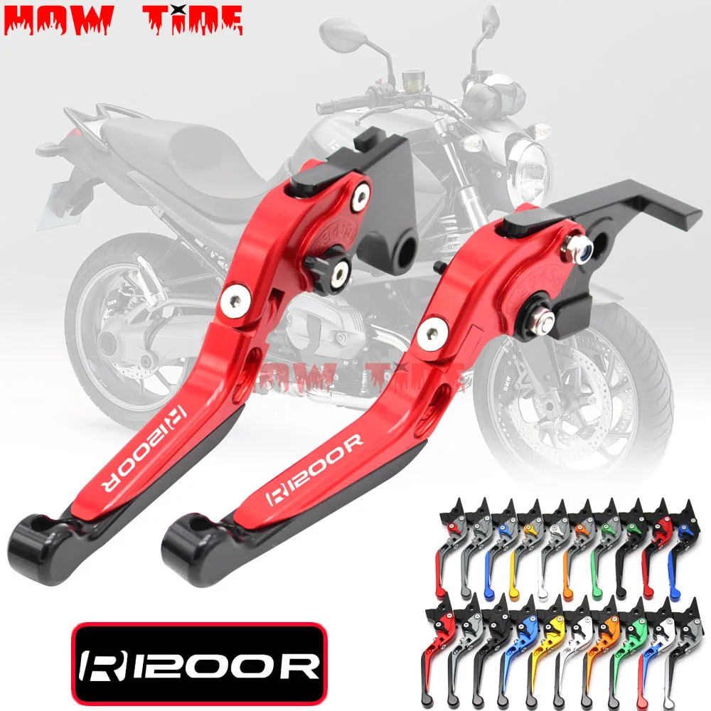 For BMW R1200R 2006 2007 2008 2009 2010 2011 2012 2013 2014 Motorcycle CNC Adjustable Folding&Extendable Brake Clutch Levers