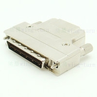 MD50M-AS SCSI Connector Iron Shell Type HPDB50 Pin HPDB 50Pin Cored Wire Male Plug