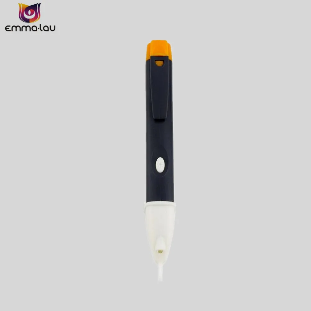 Socket Wall AC Power Outlet Voltage Detector Sensor Tester Electric Test Pen LED Light Voltage Radiation Indicator 90-1000V AC