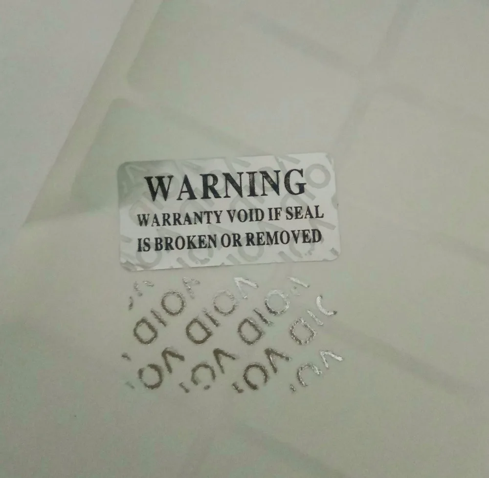 

500pcs Hologram VOID IF REMOVED Security Tamper Evident Warranty Stickers