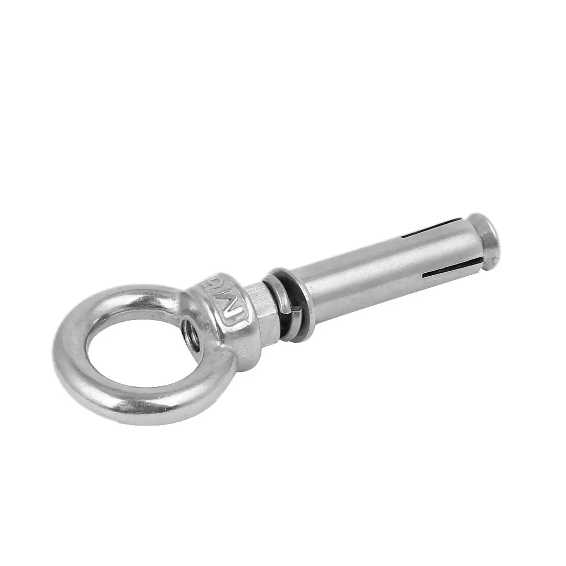 

UXCELL M6x50mm 304 Stainless Steel Ring Lifting Sleeve Expansion Closed Hook Eye Bolt For Fence Burglarproof Doors And Window