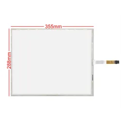 17 cal 355mm * 288mm rezystancyjny ekran dotykowy Panel + 5 drut USB zestaw