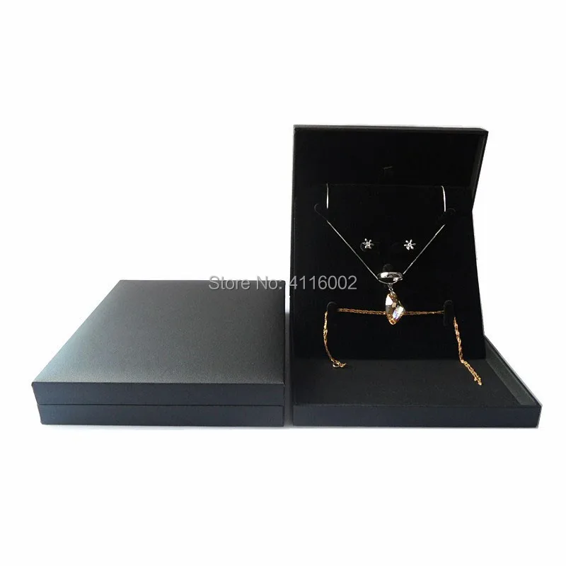 Jewelry Set Boxes Pendant/Earring/Necklace Carrying Cases Wedding Jewelry Set Boxes Gift Packing Storage 20pcs/lot