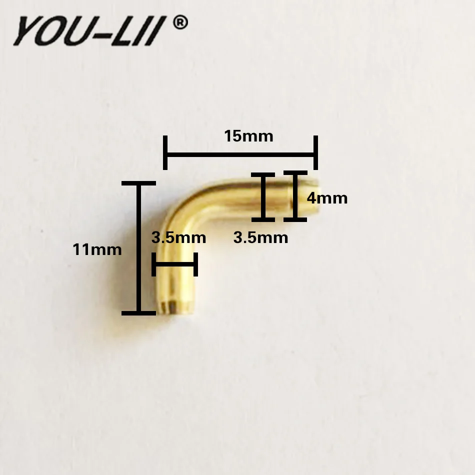 YOULII  Carburetor Inlet pipe 10PCS for P16 52CC variety of large displacement motorcycles tube air Intakes