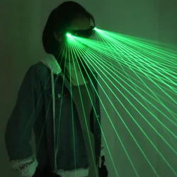 Green Red Blue Laser Glasses LED Lazer Light Dancing Stage Show DJ Club Party Laserman Show Gloves Multi Beams