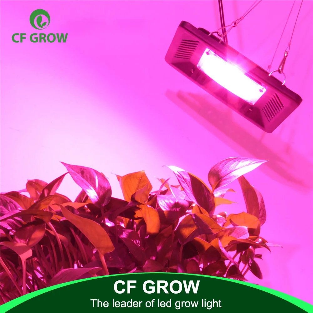 COB LED Grow Light Full Spectrum 100W Waterproof IP67 for Vegetable Flower Indoor Hydroponic Greenhouse Plant Lighting Lamp