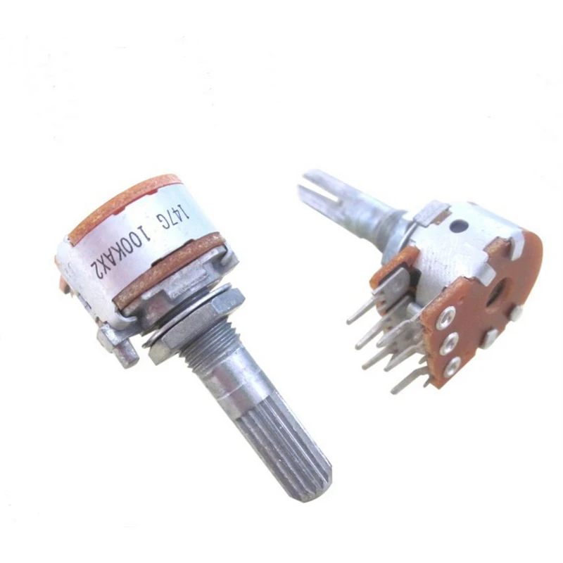 Japanese original ALPS16 Type Volume Potentiometer Universal Rachis 100KA 50KA HIFI DIY