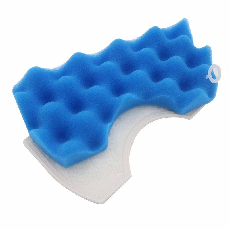 1Pc DJ63-00672D H11 Dust HEPA Filter + 1 Set Blue Sponge Filters for Samsung SC4300 SC4470 VC-B710W Vacuum Cleaner Spare Parts