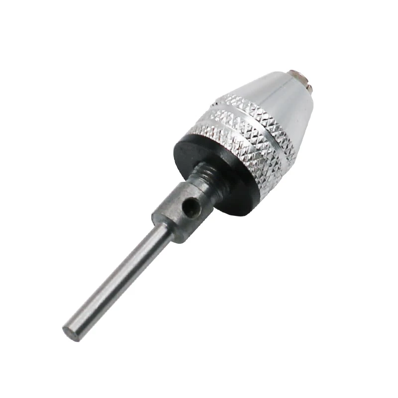 0.3-3.2mm Mini Drill Chuck Adapter Converter 2.35mm Connecting Shaft Electric Grinding Engraving Machine Conversion Drill Chuck