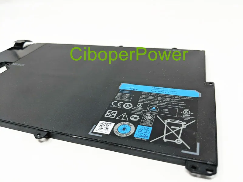 Original quality Laptop Battery for 13z-5323 V3360 TKN25 batteries 14.8v 49wh