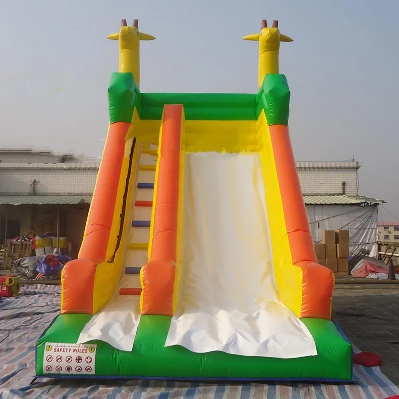 Popular Commercial Grade Inflatable Slide for Kids, Small Air Slide with Bouncer