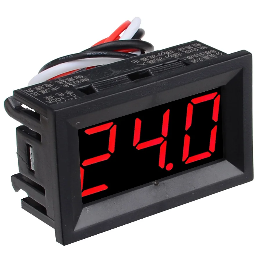 DC 0-10A/0-50A/0-100A Digital Ammeter LED Display Amperemeter 4 Wire 0.56\