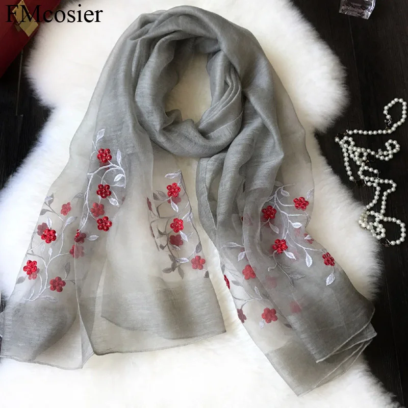 1 peças outono inverno feminino nova moda floral mistura de lã de seda cabeça de cabelo xale cachecol para senhoras lenços scarfs bufanda hombre