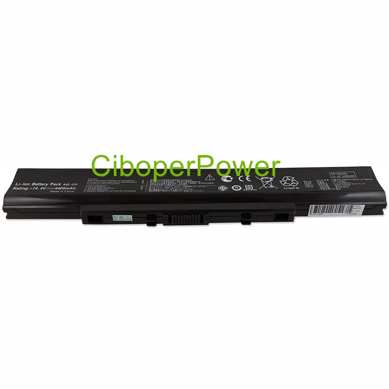 A32-U31 A42-U31 Laptop Battery For U31 U41 P31F P31J P31JC P31JG P31S P31SD