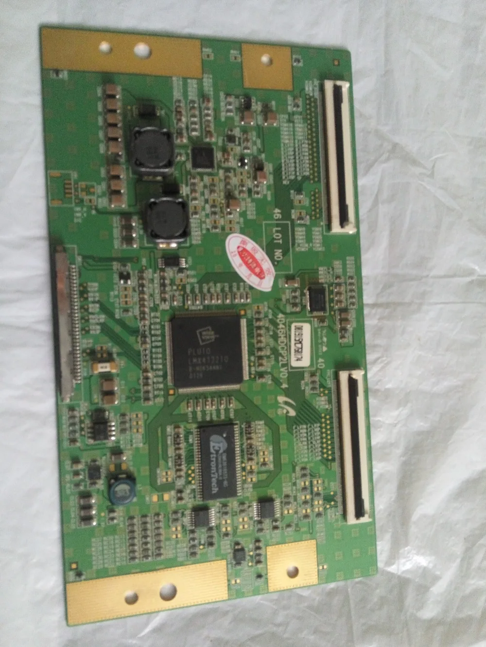 บอร์ด lCD 4046HDCP2LV0 4 4046HDCP2LV0. 6 Logic board สำหรับเชื่อมต่อกับ LTA460WT-L15 TLM4033H LTA400WT-L17 T-CON เชื่อมต่อบอร์ด