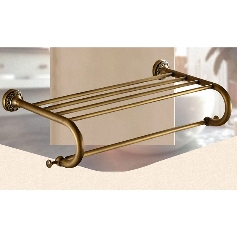 Bathroom Accessories Antique Brass Collection, Towel Ring, Paper Holder, Toilet Brush, Coat Hook, Bath Rack, Soap Dish, Faucet