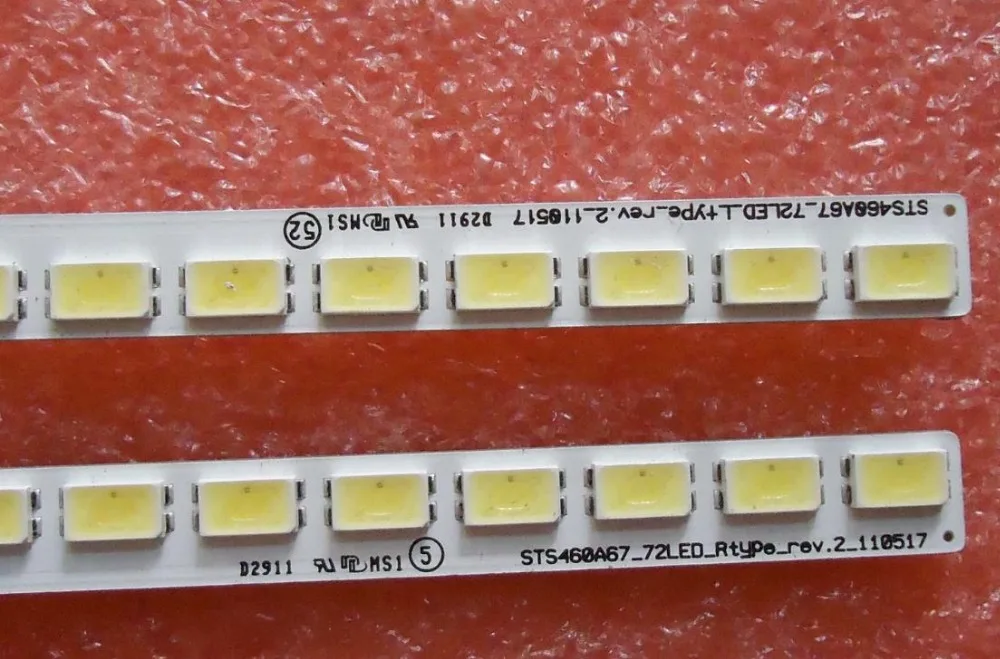 new original 72LED strip Circuits LJ64-03342A STS460A67-72LED  FOR  LED46X8000D LTA460HQ16 506MM GLB