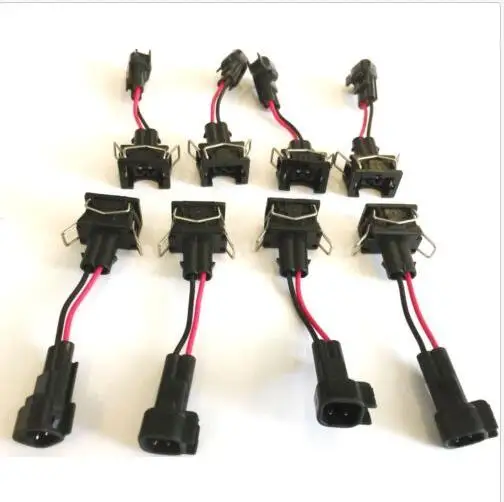 

Free shipping LQ4, LQ9 4.8 5.3 6.0 for Delphi wire Harness to LS1 LS6 LT1 EV1 Injector Adapters