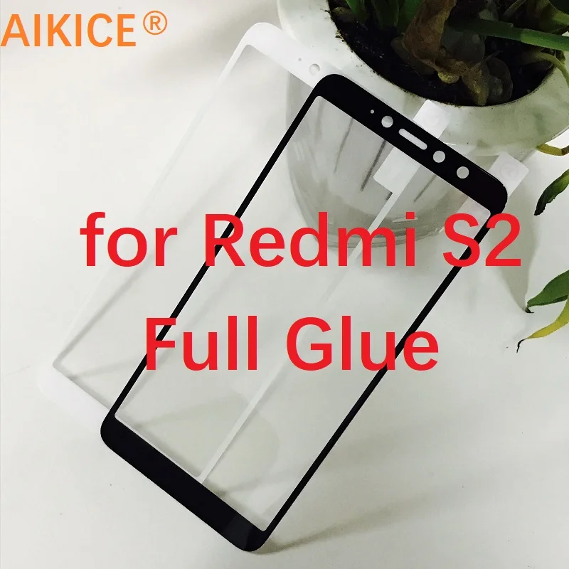 redmi S2 Tempered Glass HD Clear Full Cover Screen Protector For Xiaomi Redmi Y2 Tempered Glass Full Glue Protective Film