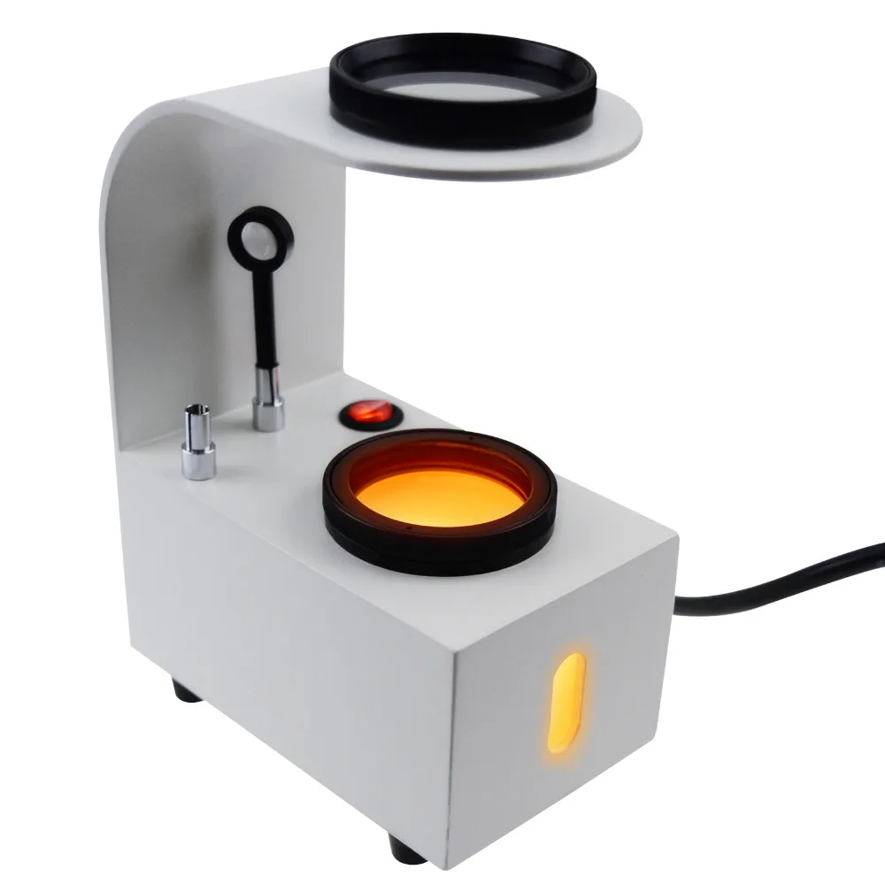 

GS-PS1 Desktop Polariscope Built-in LED Gemstone 2 Glass Filter Gem Jewel Jeweller Tester Tool Loupes and Magnifiers