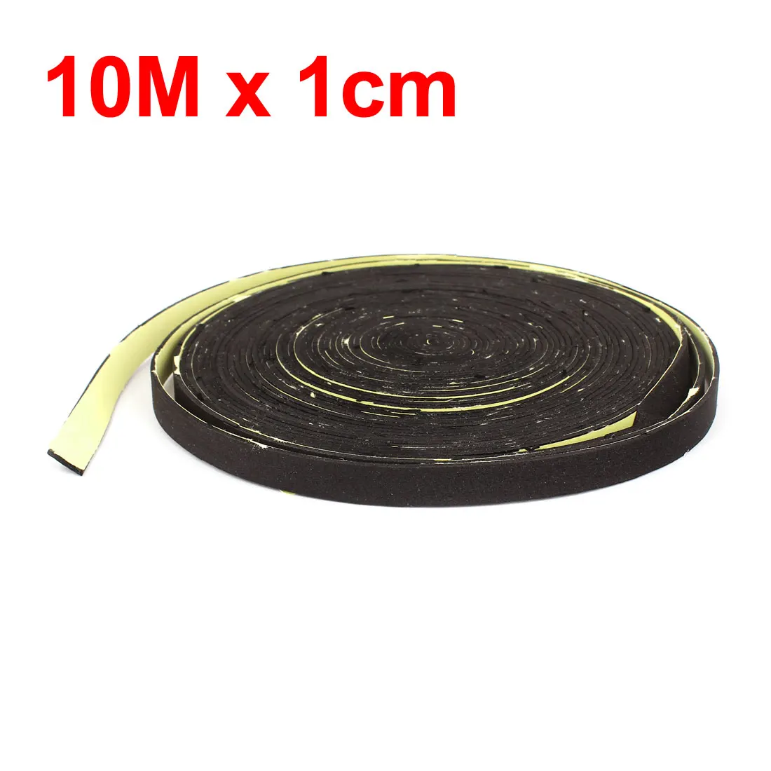 UXCELL Car Audio Speaker Sealing Tape 5mx9mm 10mx1cm Black Foam Rubber Strip Soundproof Sponge Strip Tape For Speaker