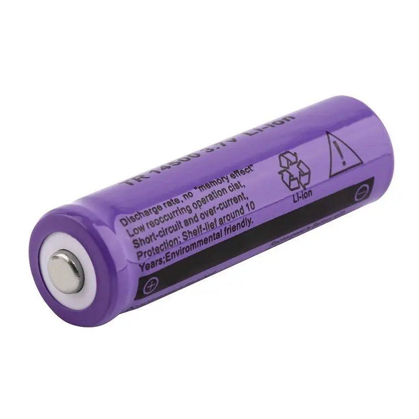GTF 4 sztuk 3.7 V 14500 2300 mAh akumulator litowo-jonowy do latarki latarka 14500 2300 mah akumulator litowo-jonowy baterie spadek wysyłka