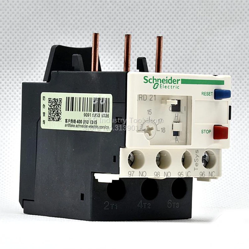 Original Schneider Electric China LR-D21C Contactor Protection LC1D LRD21C 12-18A Thermal Overload Relay Suit For LC1D18...D38