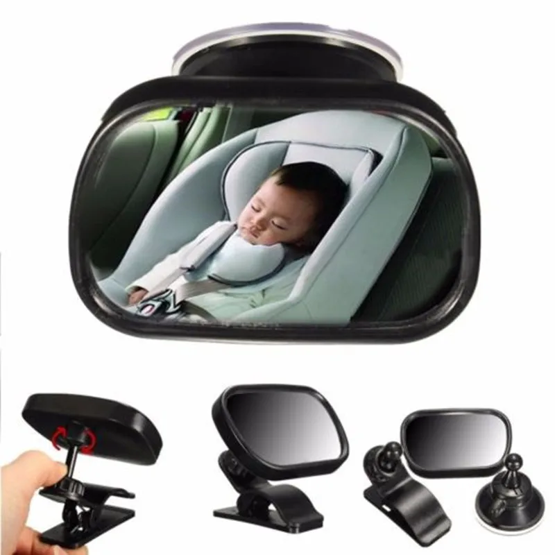 Adjustable Car Auto Baby Infant Convex Mirror Back Seat View Rear Ward Facing Interior Children Kids Monitor Reverse Safety Seat