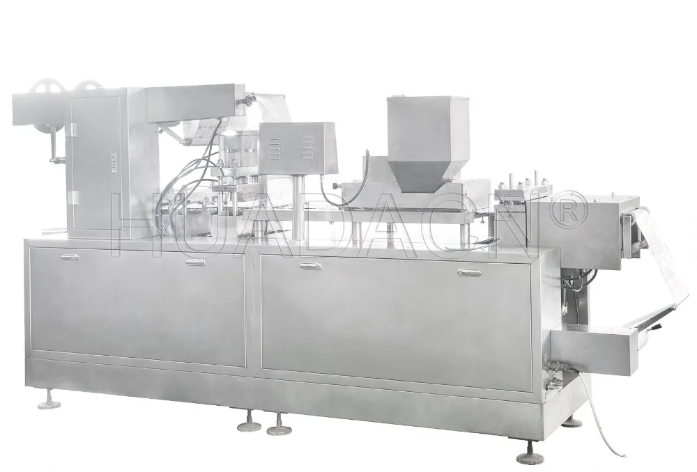 Máquina de embalaje de cápsulas/tabletas blíster automática, selladora, DPP-250