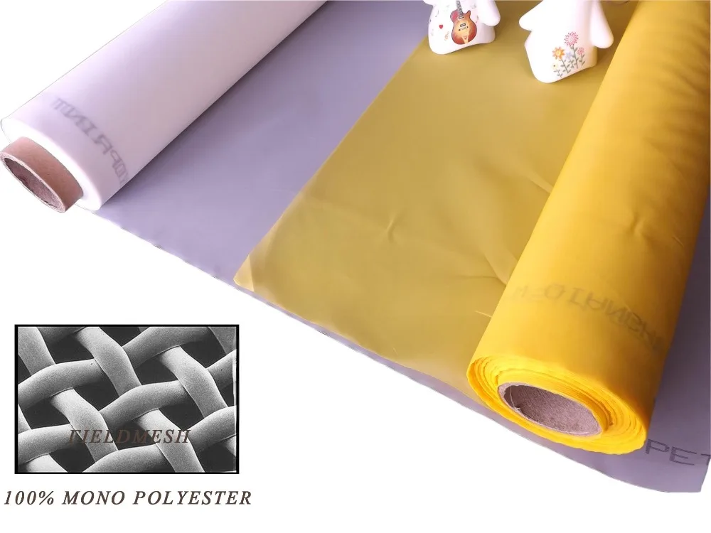 Free Shipping! Monofilament Polyester Fabrics, Printing Screen Mesh, 90T-48-White, 165cm