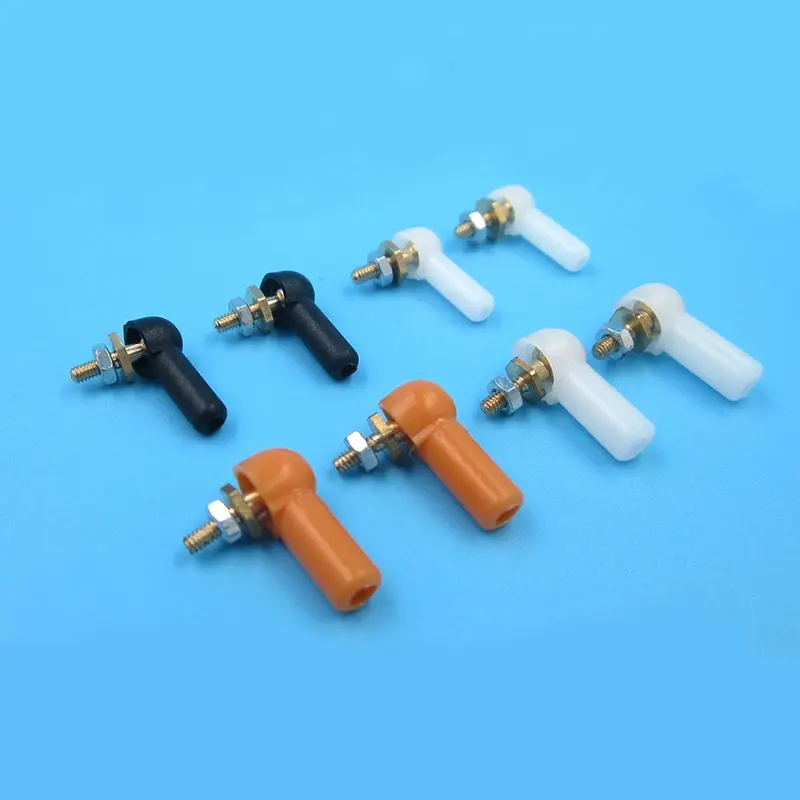10PC M2 M3 Kugelgelenk 2mm 3mm Linkage Rod Ball Kopf Stecker L16/17mm Stange ende für DIT RC Benzin Boot Servo Ersatzteile