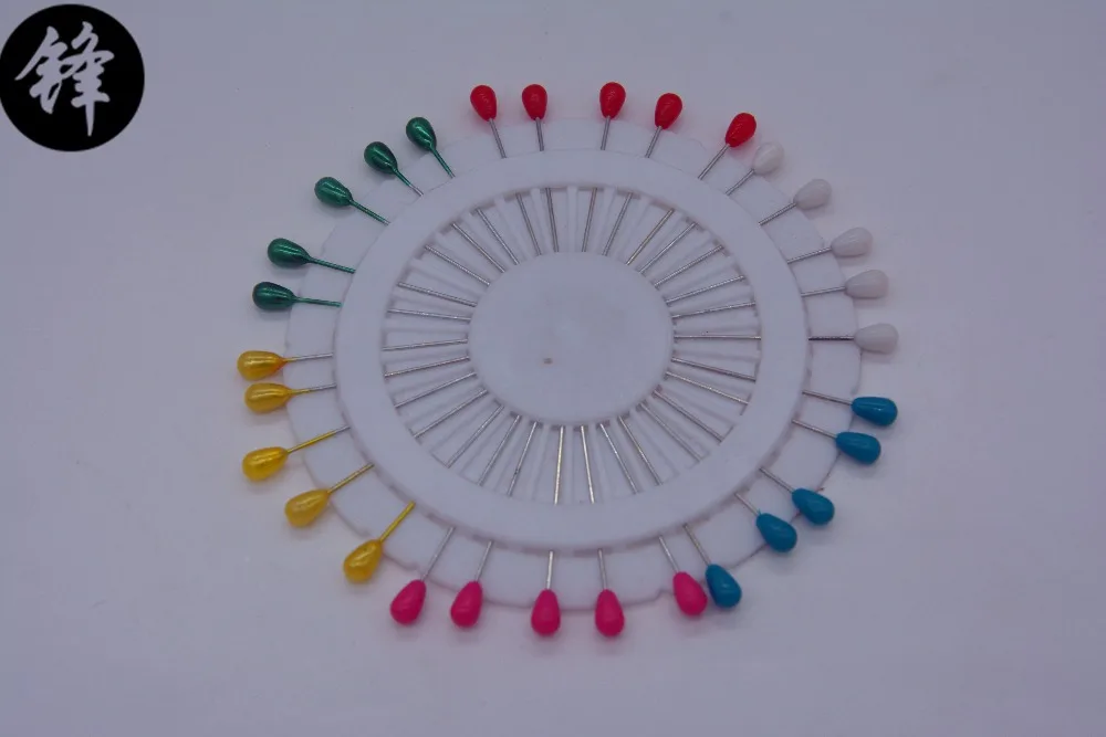 480Pcs sewing accessories tool bead needle Colorful Round Pearl Needle nDecoration DIY Plug Needle Jewelry Gadgets Tailoring Pin