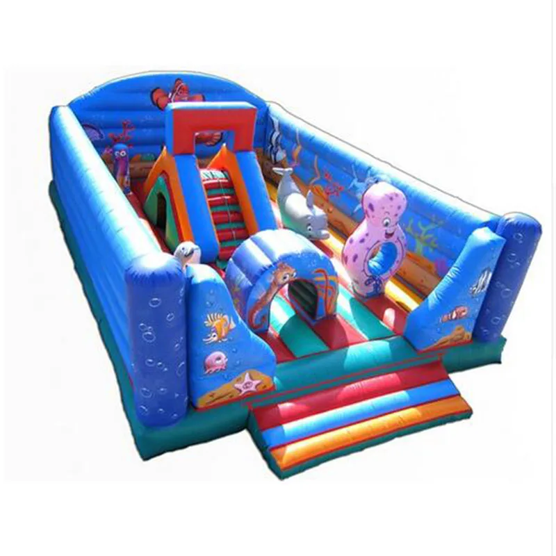 

Hot sale inflatable amusement park inflatable circus bouncer inflatable fun city