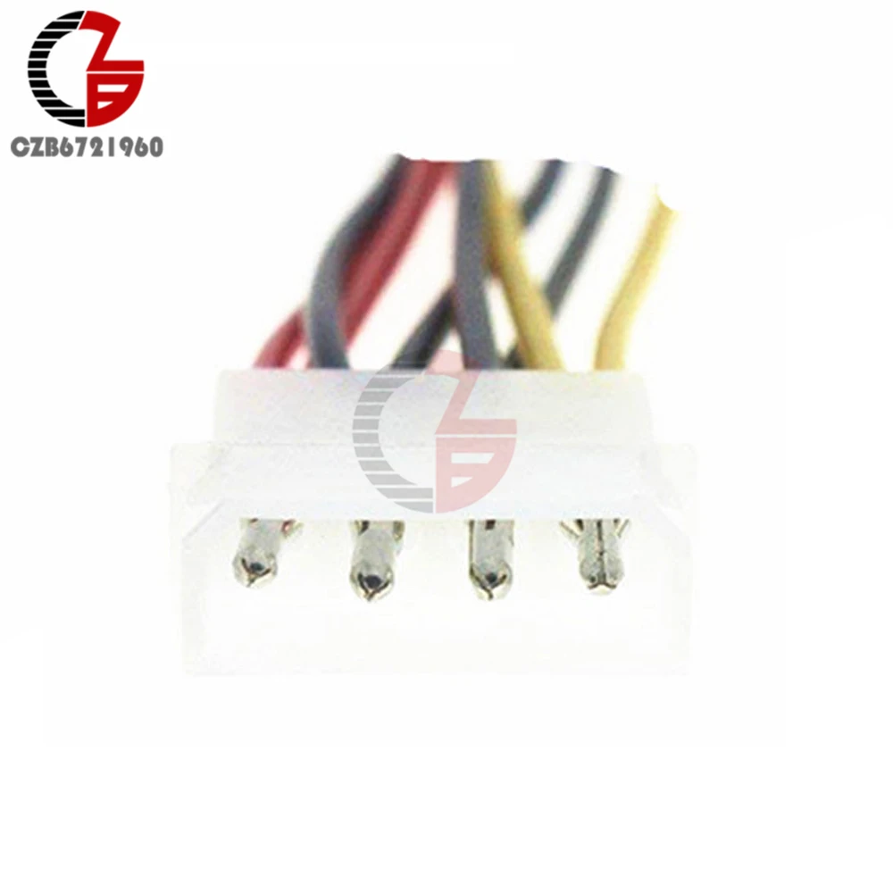 4 Pin Ide Molex Naar 2 Serial Ata Sata Y Splitter Dual Hard Drive Adapter Kabel Connector