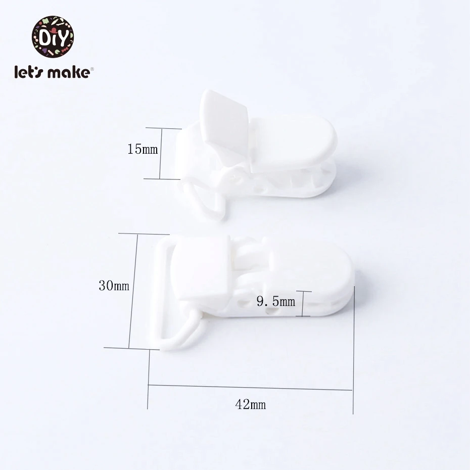 수제 플라스틱 젖꼭지 클립 10 개, DIY 쥬얼리 액세서리 만들기 젖꼭지 클립 아기 젖니 클립 간호 펜던트