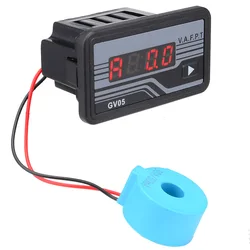 New 5 in 1 Digital Voltage Current Time Power Frequency LCD Monitoring Meter AC 220V GV05 Industrial Supplies Accessories