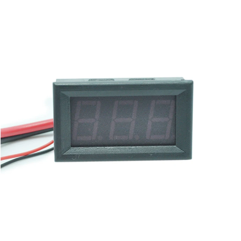 Digital DC current meter 20A direct measurement, no shunt, wide voltage supply