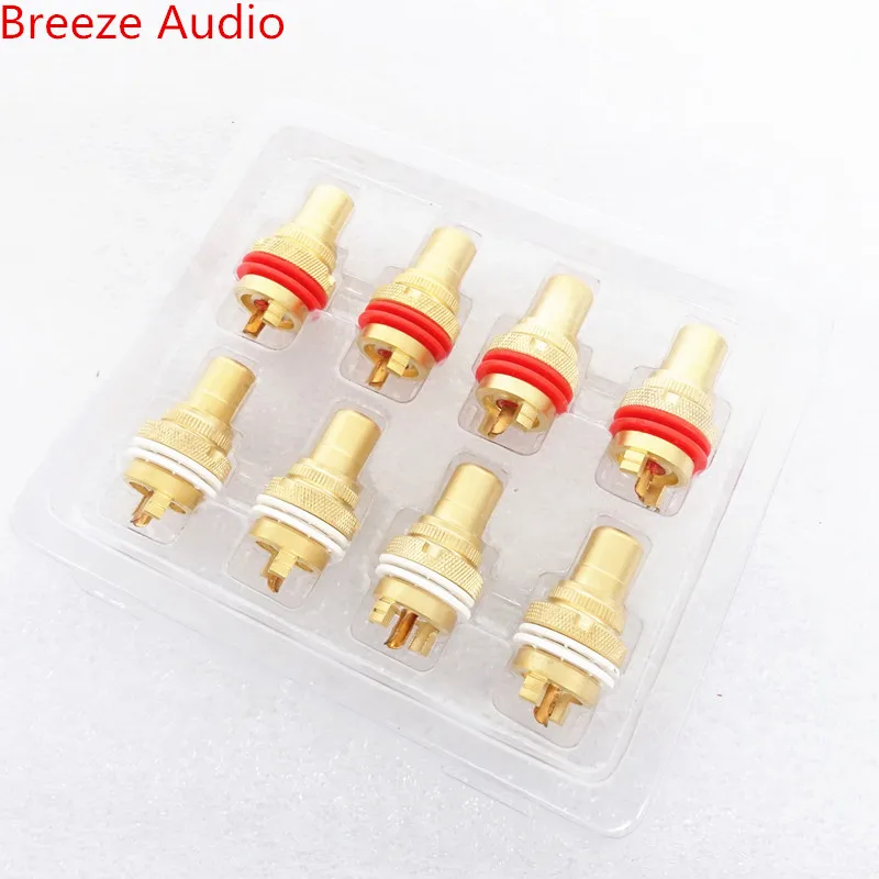 WEILIANG AUDIO high quality gold plated RCA terminal binding post price for 2 pcs