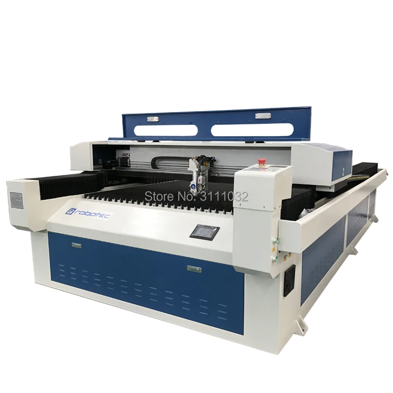 Robotec-cortadora láser 1325, máquina de corte láser co2 de metal, cnc de acero inoxidable