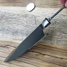 Damascus Steel Kitchen Knife Blank 67 Layers #6