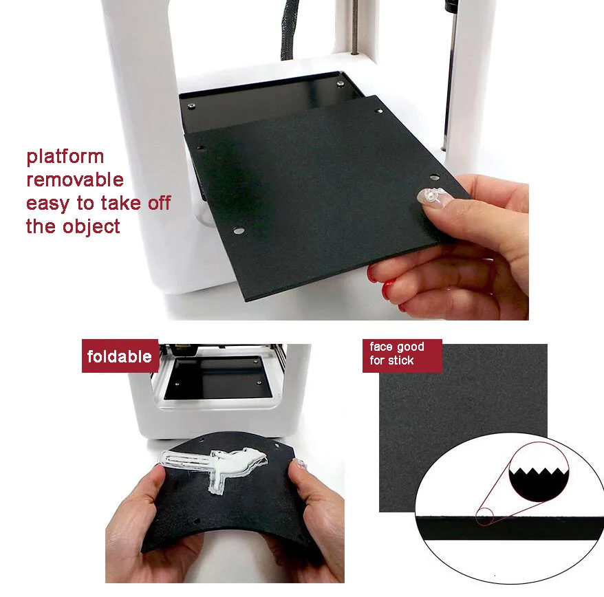 Nam Châm Nền Tảng Cho Easythreed NANO NANO PLUS,MINNIE, MICKEY , DORA ,3d Máy In