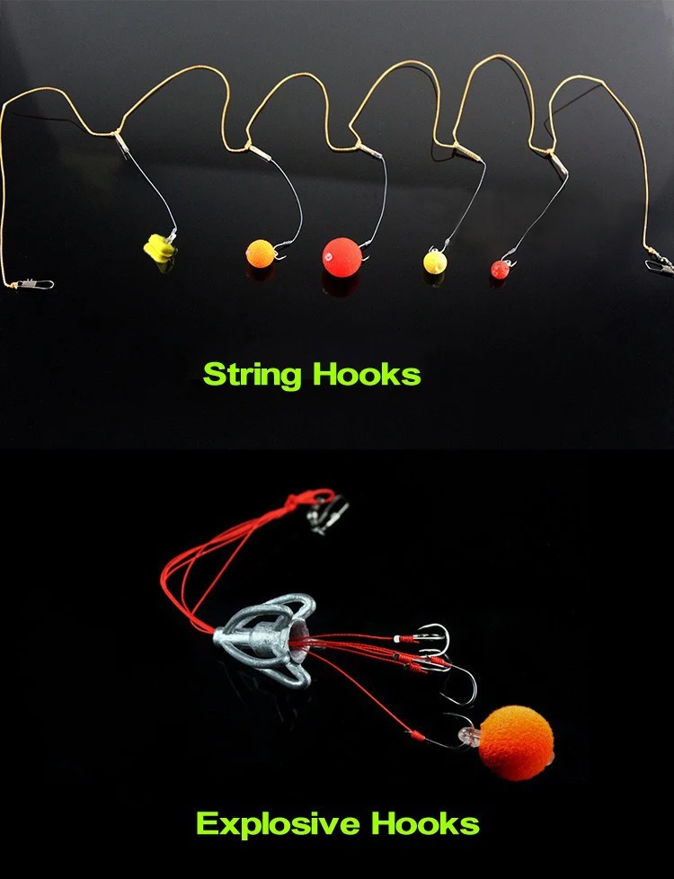 MNFT Extensor de Paradas para Boilies - Tapones Transparentes - imagen 2