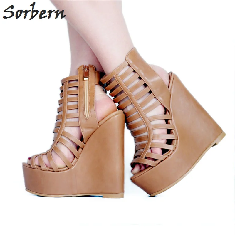 

Sorbern Fashion Summer Ladies Sandals Shoes Woman High Heels Stilettos Custom Colors Zapatos De Mujer 2018 New Ladies Shoes