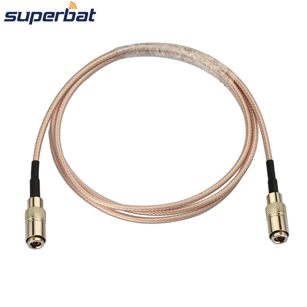 Superbat 3G/HD SDI Cable DIN 1.0/2.3 Male RG179 1M Adapter Cable for BMCC BMPC Blackmagic Video Assist