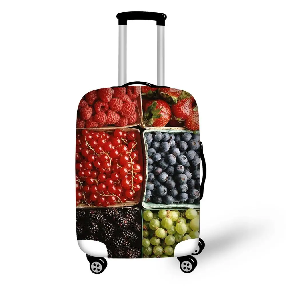 Fruit Watermelon Print Travel Accessories Suitcase Protective Cover 18-32 Inch Elastic Luggage Dust Cover Case Stretchable