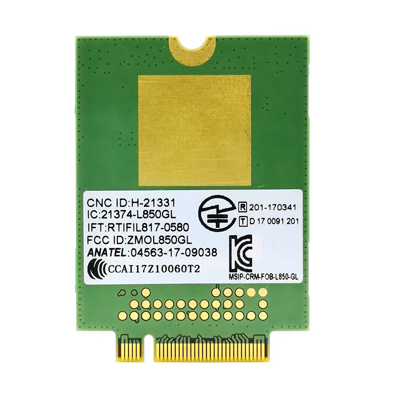 Fibocom L850-GL M2 Card 01AX792 4G LTE Module wireless card for ThinkPadX1 Carbon Gen6 X280 T580 T480s L480 X1 Yoga Gen 3 L580