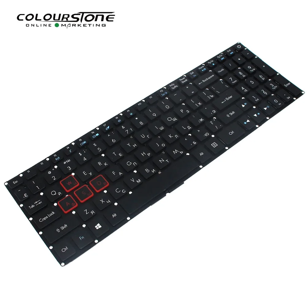 Russian keyboard for Acer Aspire VX 15 VX5-591G VX5-793 Keyboard RU With Backlit Without Frame