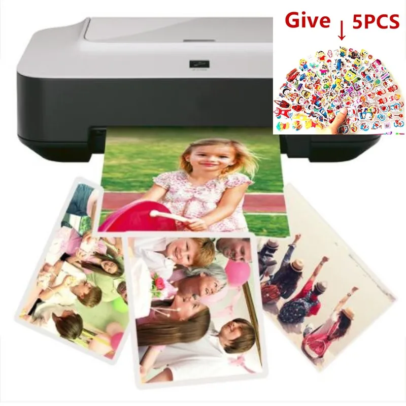 5PCS Sheet A4 Magnetic Printable Photo Paper MATT For Inkjet Printer Sheets 210*297mm