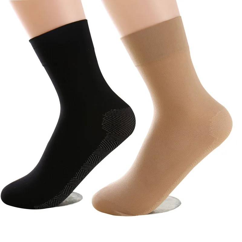 10pairs New Women's Fashion Wide Mouth Nylon Ankle Socks Sexy Ladies Girl Low Cut Short Stock Thick Silk Soft Thick Meias 2color